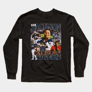 Bo Jackson College Vintage Bootleg Long Sleeve T-Shirt